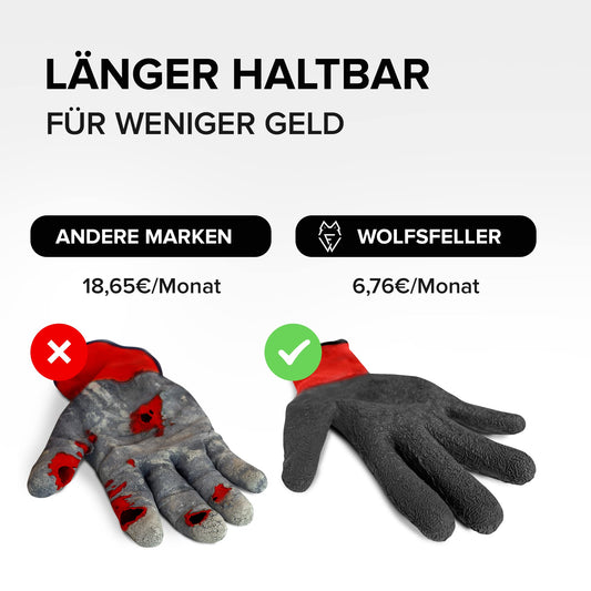 Arbeitshandschuhe Latex – Für Haus und Garten