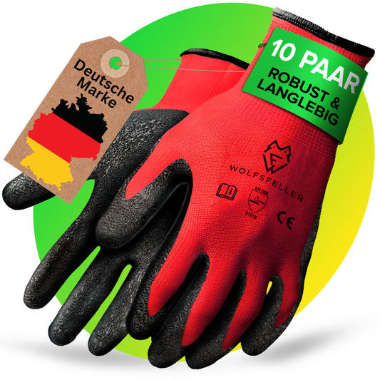 Arbeitshandschuhe Latex – Für Haus und Garten